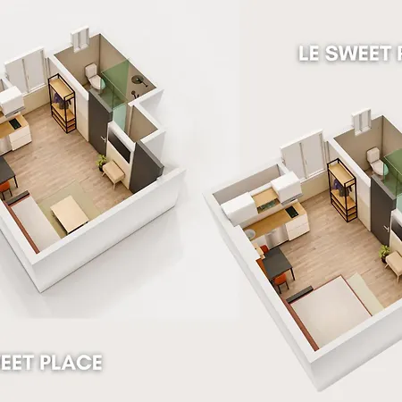 Le Sweet Place - Netflix I I Wifi I Centre - Confort & Cosy Lägenhet